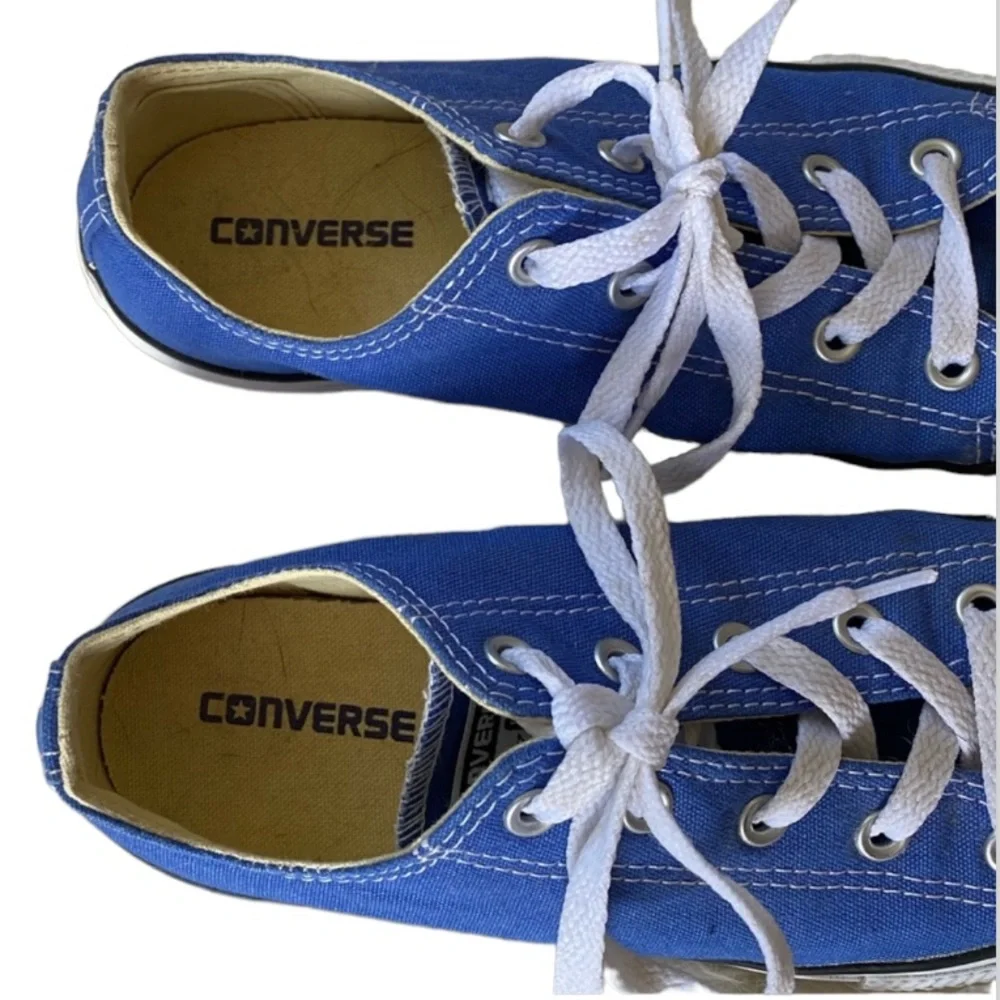 CONVERSE Blue ALL-STAR GIRL’S *LIKE NEW* SZ. 3 SNEAKERS